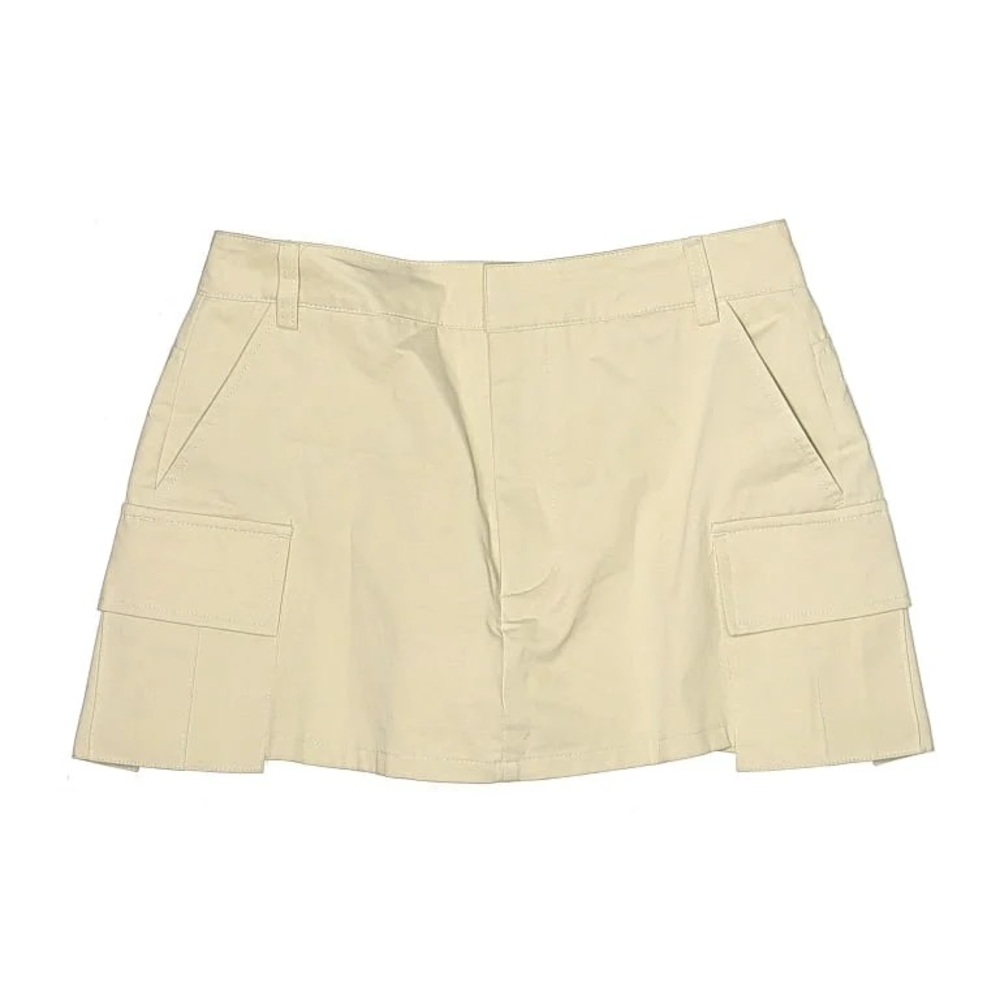 Zara Cream Cargo Skort
